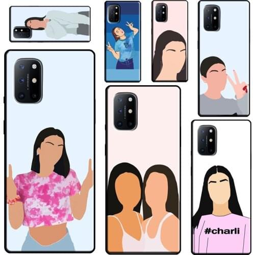 Charli D'Amelio For Realme C3 C11 C15 C21 GT Neo Q3 6 7 8 Pro Phone Case For OnePlus 8 7 9 Pro Nord 7T 8T