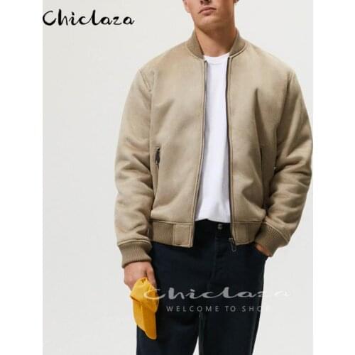 CHICLAZA Men's Suede Jackets