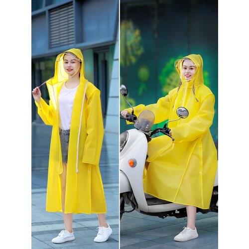 New Raincoat Long Full Body Rainproof Summer Cycling Single Men and Women Fashion Poncho raincoat women rain poncho