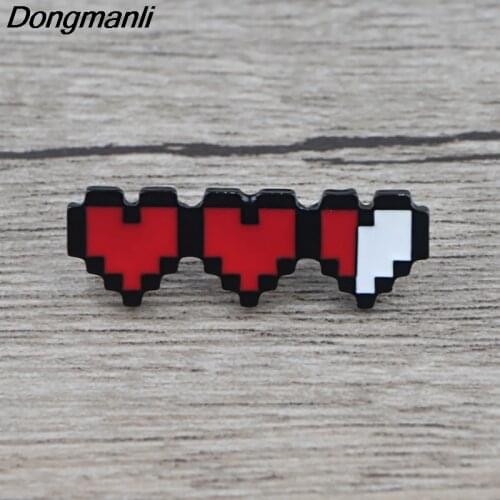K922 Game Blood Volume Pins Enamel Pins and Brooches for Women Fashion Lapel Pin Backpack Bags Badge Gifts For Fans