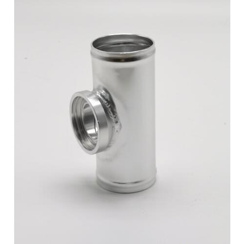 63mm 2.5" Aluminum Turbo Flange Pipe For BOV Adaptor