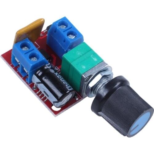 Mini DC Motor PWM Speed Controller 3V 6V 12V 24V 35VDC 90W 5a DC Motor Speed Control Switch LED Dimmer