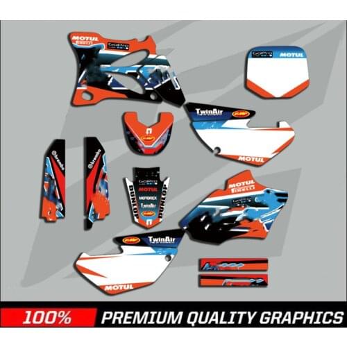 YZ 85 Graphics Background Decals Stickers FOR YAMAHA 85YZ YZ85 2002 2003 2004 2005 2006 2007 2008 2009 2010 2011 2012 2013 2014