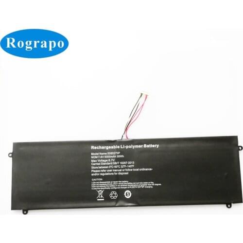 New 5000mAh Notebook Laptop Battery For Fusion5 Fusion 5 A90B+Pro 64GB 5 Wire Plug