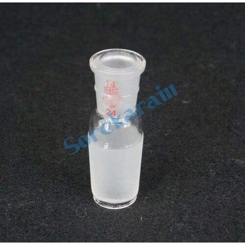 14/23 Female to 24/29 Male Joint Lab Glass Enlarging Transfer Adapter Glassware