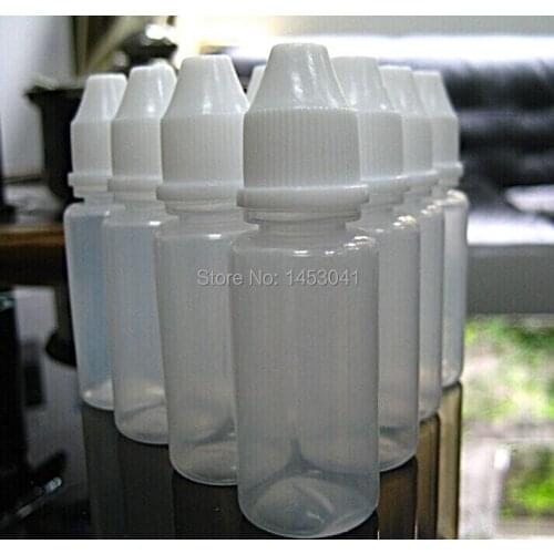 Plastic manufacturing company wholesale our bottle 10ml screw cap dropper bottle