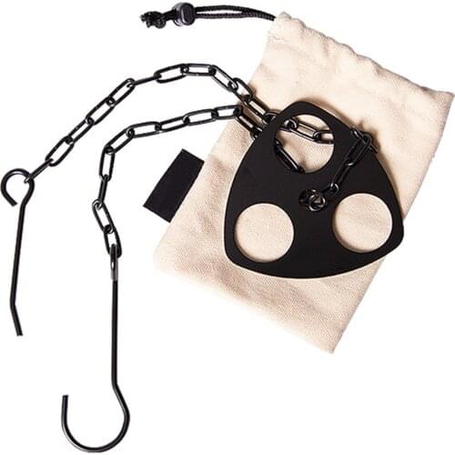 Portable Camping Tripod Hanging Pot Bracket Barbecue Rack Hanger Camping Tripod Board Stainless Steel Outdoor Picnic Grill Rack