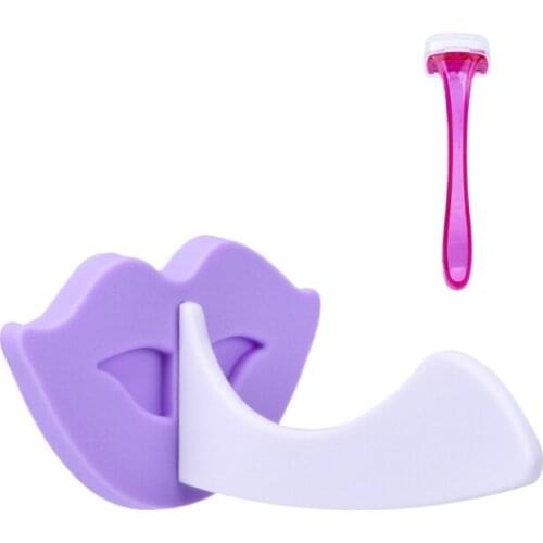 Portable Bikini Trimmer Shaver for Women Pubic Hair Razor Bikini Shaving Stencil Privates Shaper Secret Intimate Tools