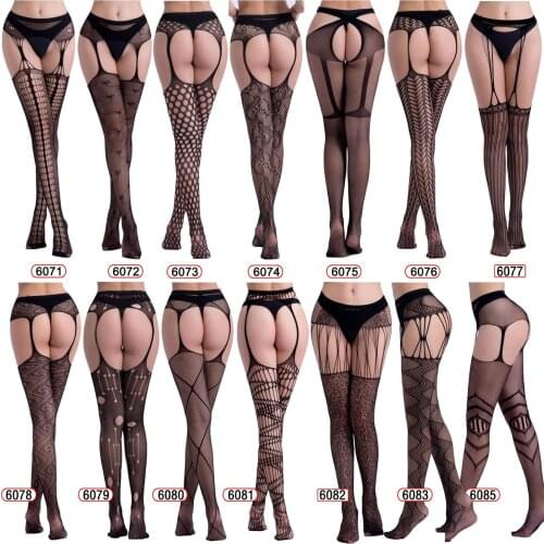Transparent Sexy Pantyhose Black Mesh Stockings Jeans Stretch Bottoming Stocking Fishnet Stockings Tights High Quality Female