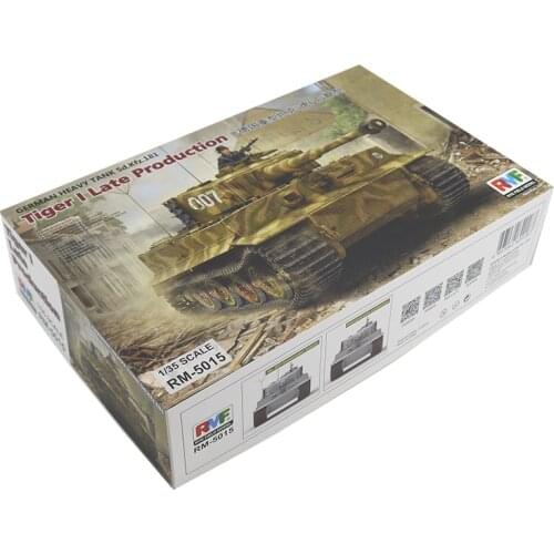 Ryefield-Model RM5015 1/35 Pz.Kpfw.VI Ausf.E Sd.Kfz.181 Tiger I Late Production