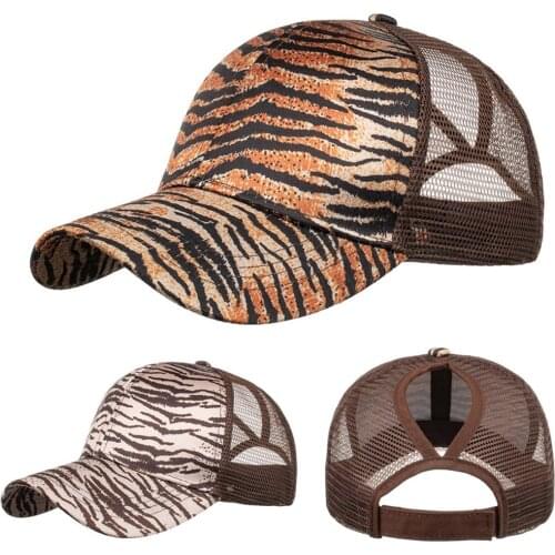Unisex Hats For Men Women Animal Tiger Print Sun Hat Adjustable Baseball Cap Gorras Para Hombre Hip Hop Hat шапка Dropshipping