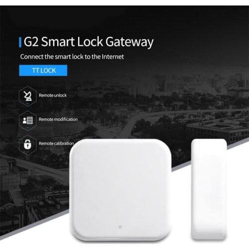 Bluetooth-compatible Wifi Gateway Fingerprint lock Passwordsmart door lock Home Bridge Ttlock App Control electric smart lock