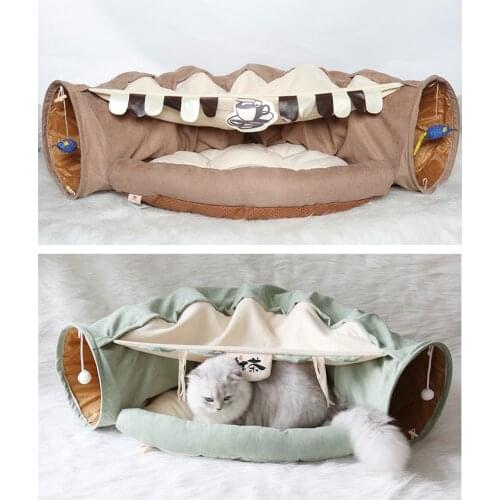 Cat tunnel toy cat bed cat play toys