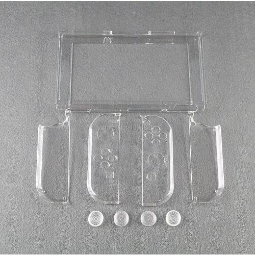 For Nintend Switch Case Hard Crystal Protective Transparent Cover Shell for Nintend NS NX Switch Console Case ChengChengDianWan