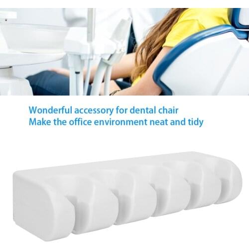 Dental Handpiece Holder 5-Seat Scaler Holder Stand Rack Dental Chair Accessory