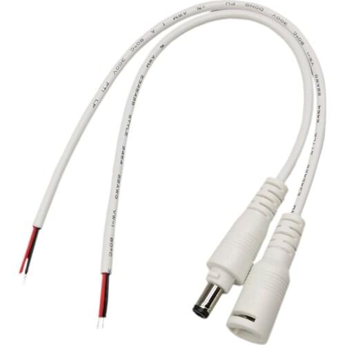 10 Pairs DC male and female head plug line DC Power Connector Adapter lock buckle Power supply wiring connector line