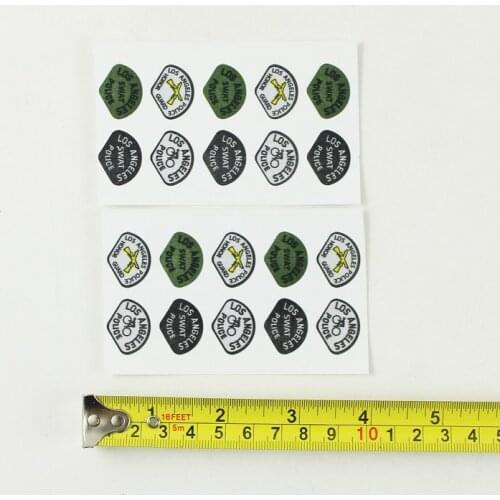 1/6 Scale Stickers Models for 12''Figures Body DIY Accessories