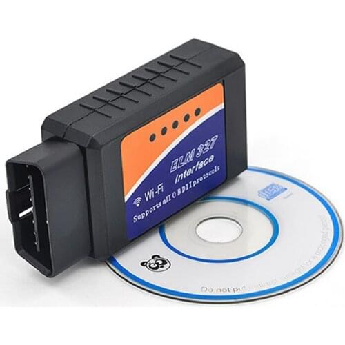 Super PIC18F25K80 ELM327 WIFI V1.5 OBD2 Car Diagnostic Scanner Best Elm327 WI-FI Mini ELM 327 V 1.5 OBDII iOS Diagnostic Tool