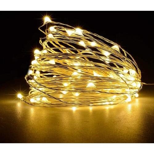 Fairy Lights Copper Wire LED USB String Lights 1M 2M 3M 30Leds Christmas Garland Indoor Bedroom Home Wedding New Year Decoration