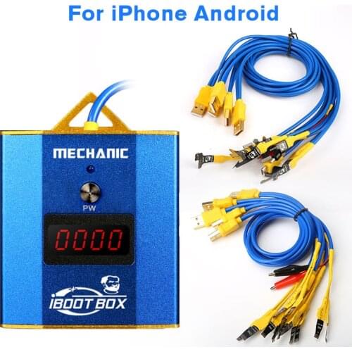 MECHANIC iBoot Box Power supply cable repair boot line motherboard repair for iPhone Android Mobile phone power supply test line