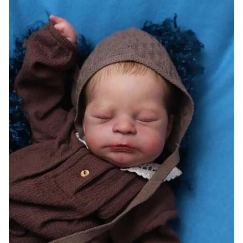 NPK 21inch Reborn Doll Kit Timothy Lifelike Fresh color Soft touch