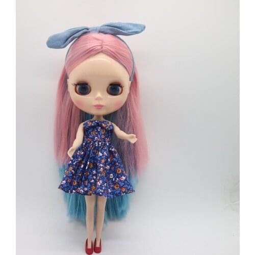 Nude Blyth Doll fashion doll factory doll Mixed hair 20180413