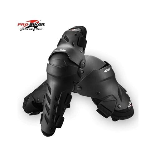 PRO-BIKER New Motorcycle knee protector Knee sliders joelheira motosiklet dizlik knee Protective Gear Protector Guards Kit