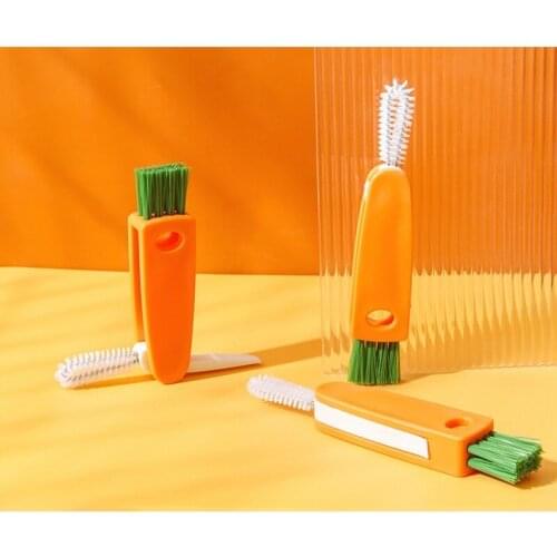 Apron Gap Cleaning Cup Brush Multifunctional Vacuum Cup Cleaning Cup Brush Bottle Cap Concave-convex Dead-angle Cleaning Brush