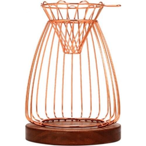 V60 Coffee Wooden Stable Rack Coffee Filter Cup Holder Drip Filter Paper Filter Set Espresso Coffee Accessories For Barista