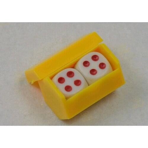 Magicians Toy Plastic Stage Property Listening Predictive Dices Number Magic Props Dice Children Funny Educational Toys 2021