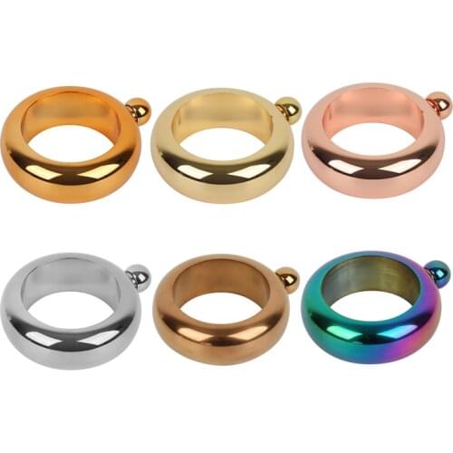 Creative Bangle Bracelet Hip Flask With Funnel Stainless Steel Alcohol Whiskey Hip Flask Pocket Flagon Chic Drinkware Dropship