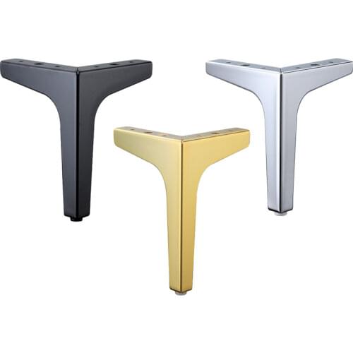 4Pcs Height 10.2/13.6/15.2/16.8CM Sofa Chair Legs Cupboard Cabinet Furniture Leg Legs Feet with Screws