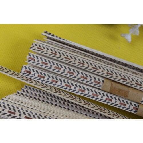 40x strip guitar inside binding Figured purfling wooden lining 640x6x1mm #71