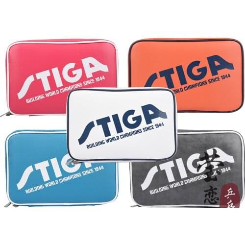 Stiga table tennis bag case cover pu case racket ping pong bag case cover new style