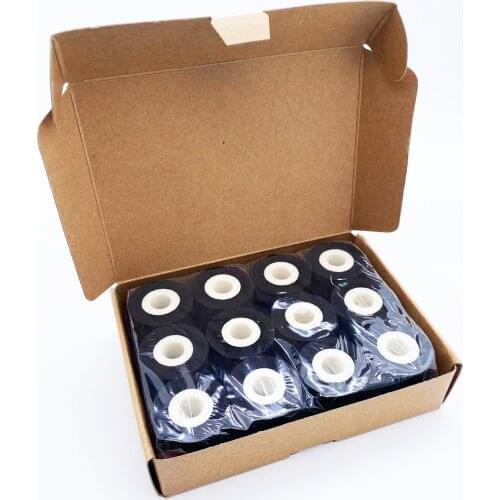 Black 36x16mm 36x32mm 36x36mm 36x40mm 36x35mm 40x40mm hot stamp coder ink roll for 380 coding sealing machine