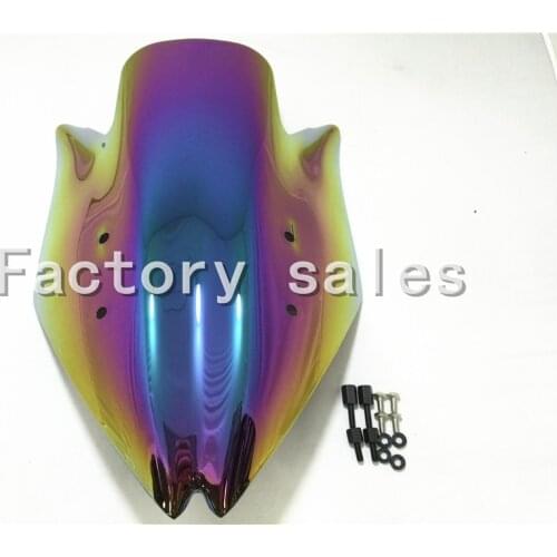 For Kawasaki Z750 2012 Z1000 2007 2008 2009 iridium Windshield WindScreen Double Bubble Z 1000