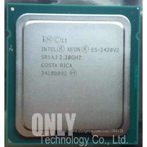 E5-2420 V2 Original Intel Xeon E5-2420V2 2.20GHz 6-Core 15MB LGA1356 E5 2420 V2 80W Free Shipping