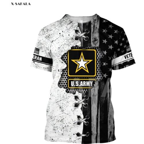 Veteran US Army Mechanic Chainsaw Lineman Job 3D All Printed T-shirt Men Women Unisex Summer Casual Top Tee Streetwear Harajuku