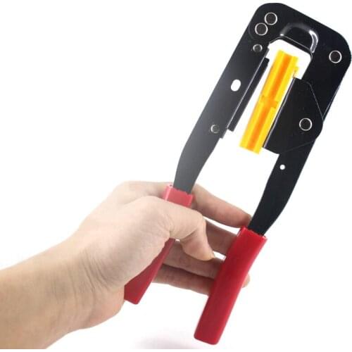 DIY TOOL Ribbon Cable Crimping Plier For FC Terminal HUB Flat Cable Computer/LED Display Data Transfer Wire