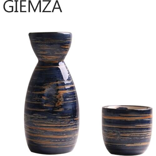 GIEMZA Ceramics Sake Cup Jug Japan One Pot of Four Cups Wineglass Set Winebowl Small Ceramic Wine Glass Peking Opera Facebook