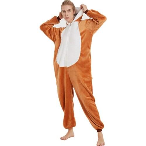 Mongoose Adults Animal Kigurumi Womens Mens Cosplay Costume Onesies Pajamas Halloween Carnival New Year Party Clothing