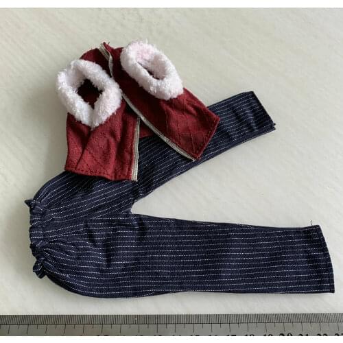 1/6 Scale Ancient Soldiers Clothes Vest + Pants Model for 12" Action Figure Doll