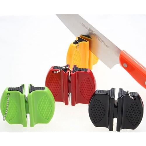 Mini Ceramic Rod Knife Sharpener Two-stage Tungsten Portable hot Butterfly Type Whetstone Sharpener Sharpening Knives Stone