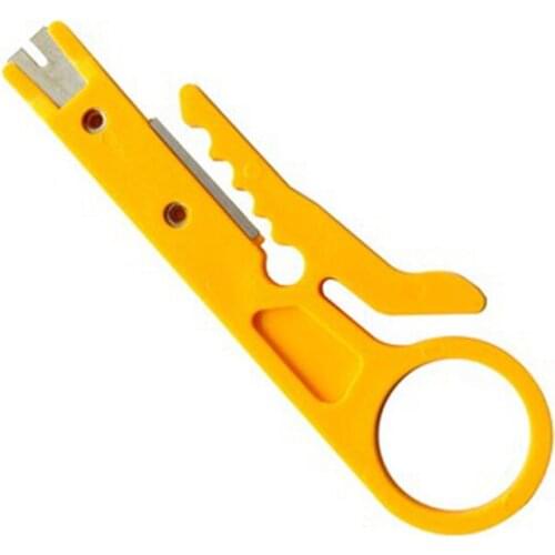 Wire Stripper Knife Crimper Pliers Crimping Tool Cable Stripping Wire Cutter Multi Tools Cut Line Pocket Multitool Portable