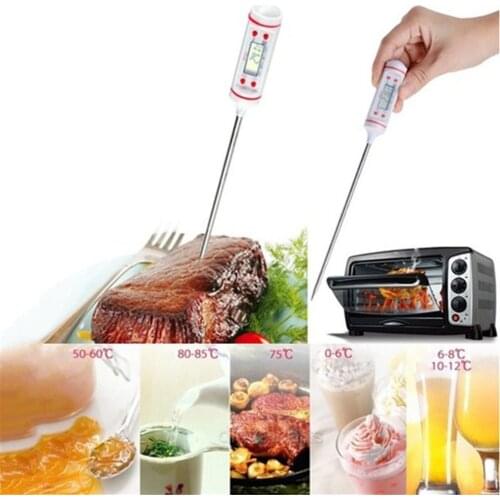 Food pen thermometer probe electronic digital display liquid baked baking oil thermometer