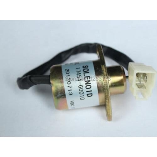 Fuel Shut Off Shutdown Solenoid 17594-6001-4 For Kubota,Yanmar,SynchroStart,SA4569T