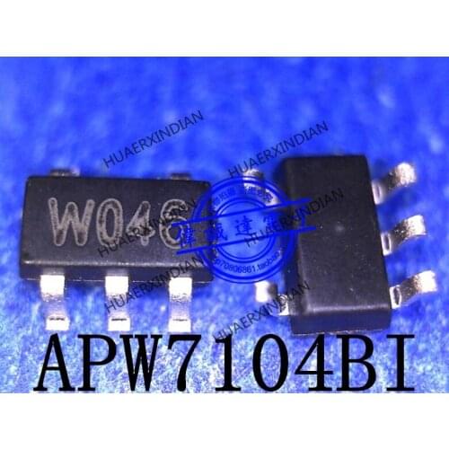 1Pieces new Original APW7104BI-TRG type W046 WO46 W04 SOT23-5 In stock real picture