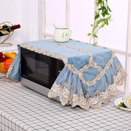 1pcs Fashion Microwave Oven Cover Hood Oil Waterproof Dust Cover Oven Cover Gremial Microwave Oven Set