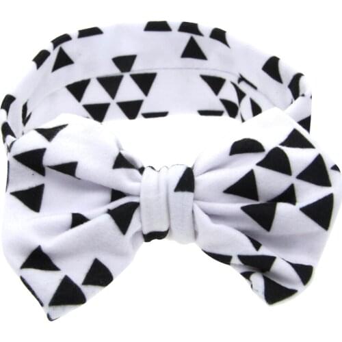 5 pcs / lot , cotton headband messy bow headwrap sweet headband headwear bow