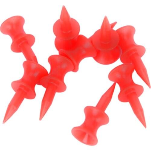 50Pcs/set 45g Portable Golf Tees Plastic Double-deck 31mm Golf Tees Golf Training Aids Outdoor Golfer Accessory For Golfer